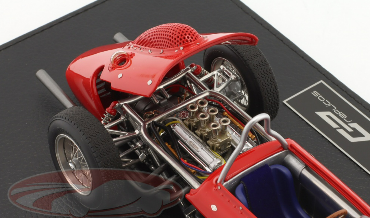 1/18 GP Replicas 1961 Formula 1 Phil Hill Ferrari Dino 156 #38 3rd Monaco World Champion Car Model