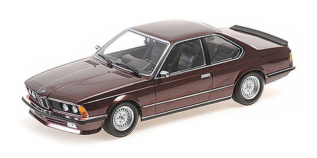 1/18 Minichamps 1982 BMW 635 CSi (Dark Red Metallic) Diecast Car