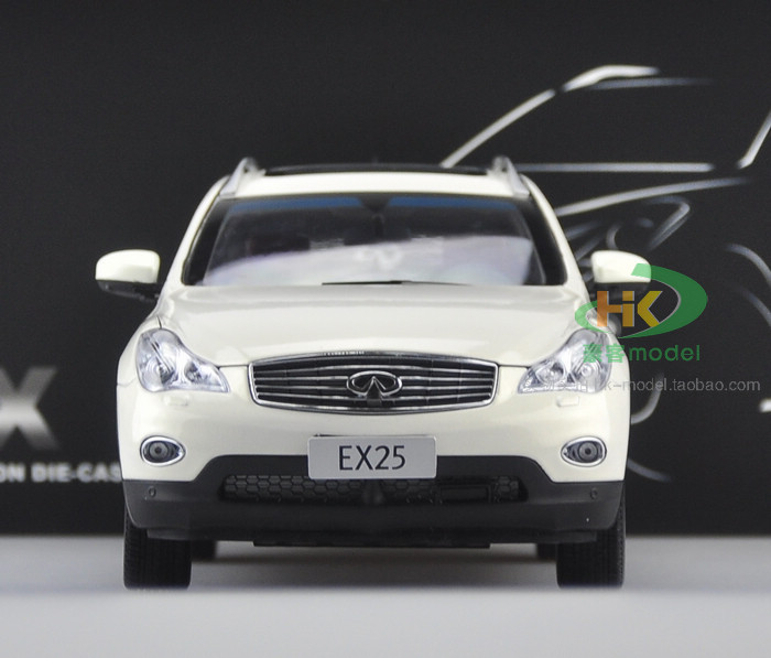 1/18 Dealer Edition Infiniti EX25 QX50 (White) Diecast Car Model