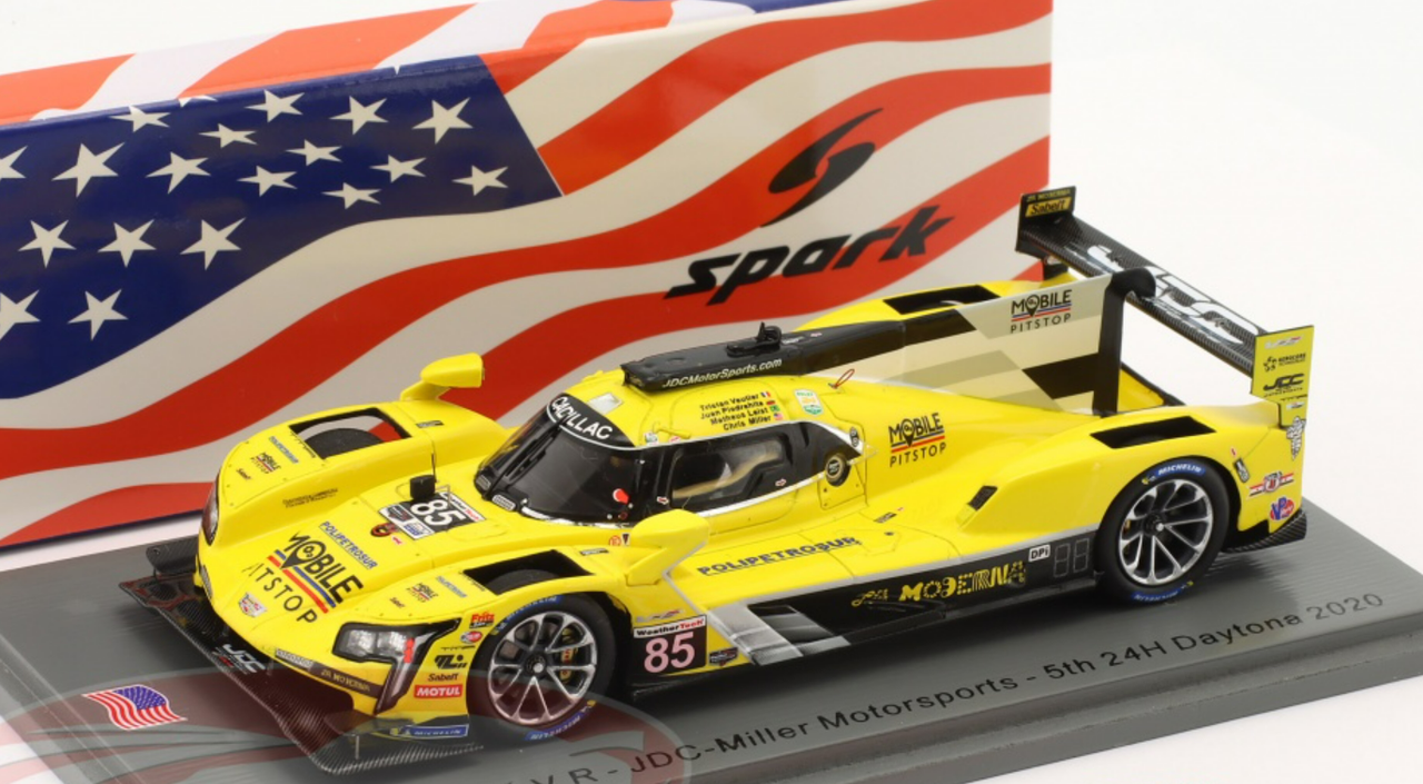 Miniature Cadillac DPi #5 - 24H Daytona 2020 - Spark 1:43 - Édition Limitée - Neuf