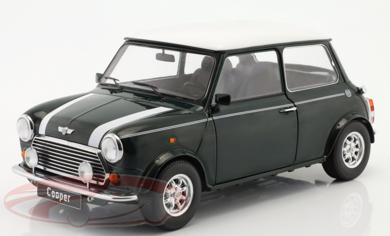 1/12 KK-Scale Mini Cooper LHD (Dark Green) Diecast Car Model