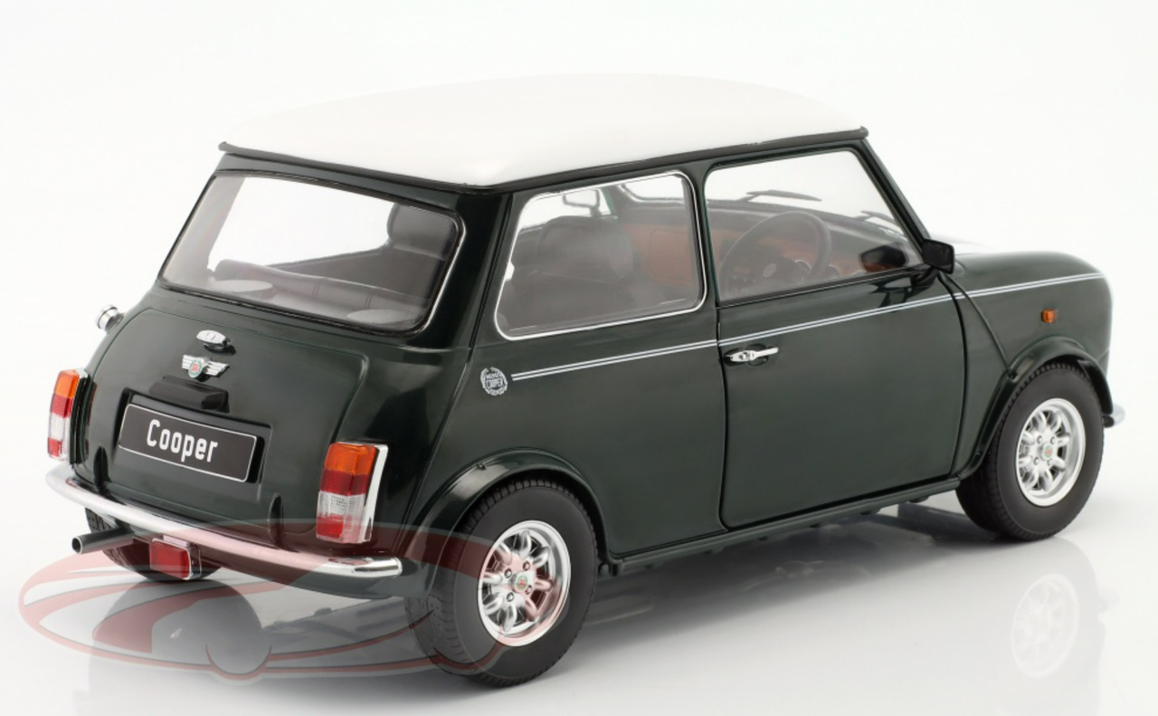 1/12 KK-Scale Mini Cooper RHD (Dark Green) Diecast Car Model