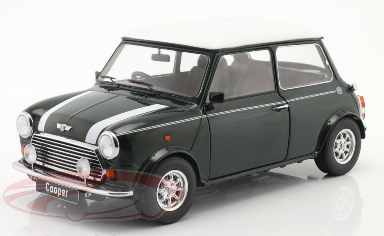 1/12 KK-Scale Mini Cooper RHD (Dark Green) Diecast Car Model