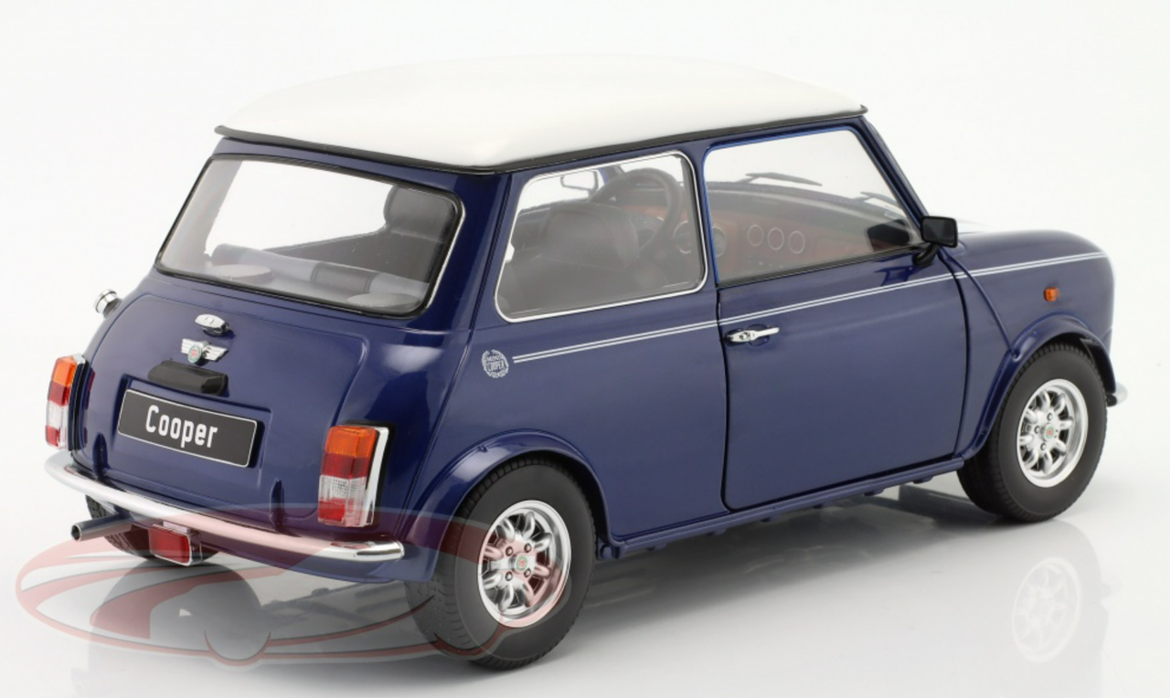 1/12 KK-Scale Mini Cooper LHD (Blue) Diecast Car Model