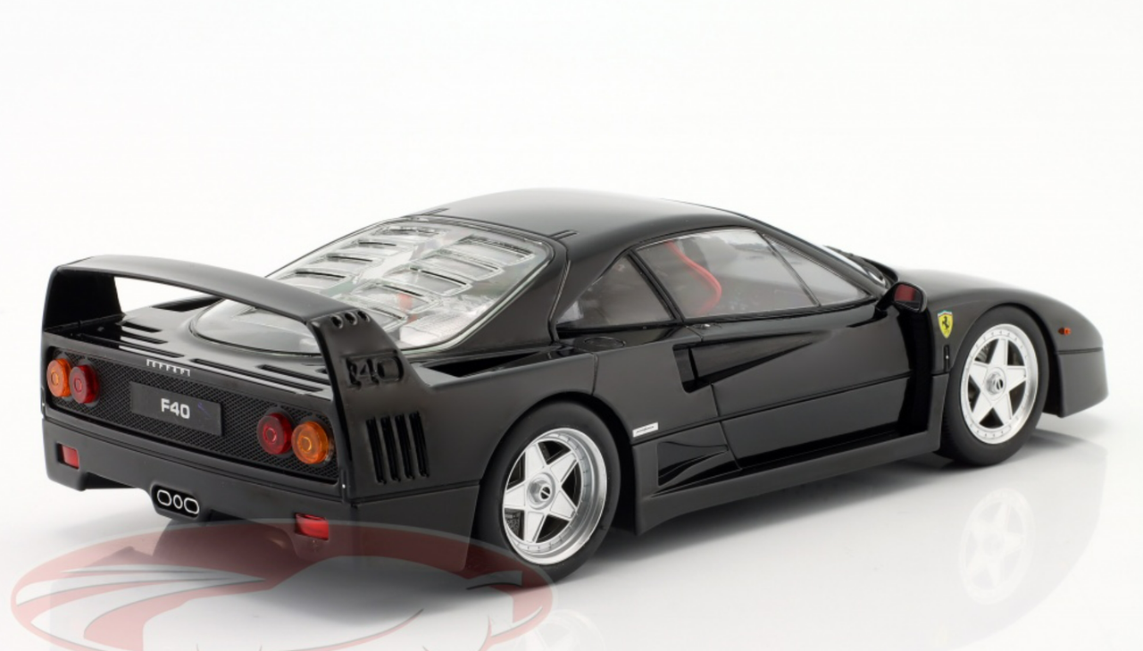 1/18 KK-Scale 1987 Ferrari F40 (Black) Car Model