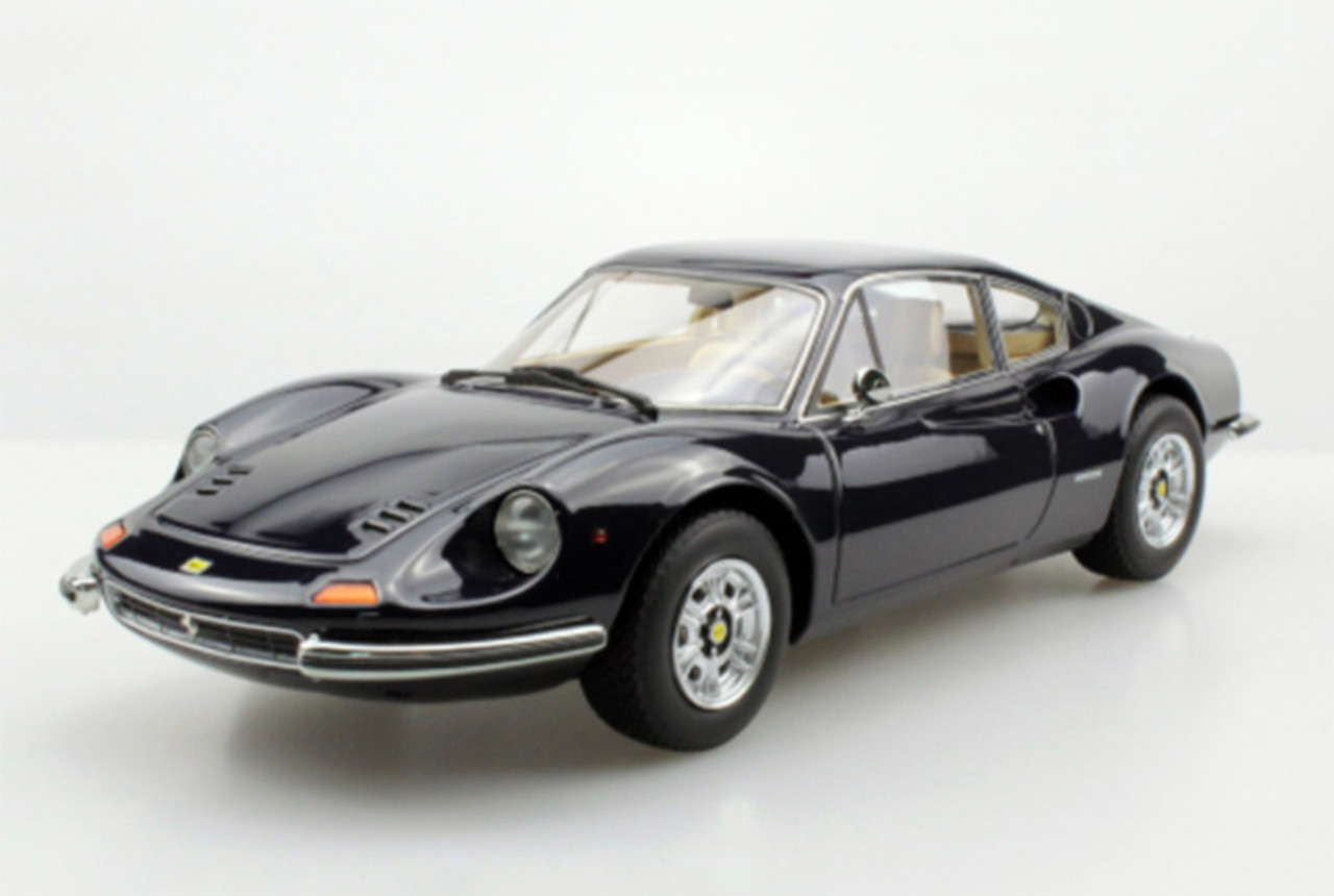 1/18 TOP Marques Ferrari Dino (Black) Resin Car Model