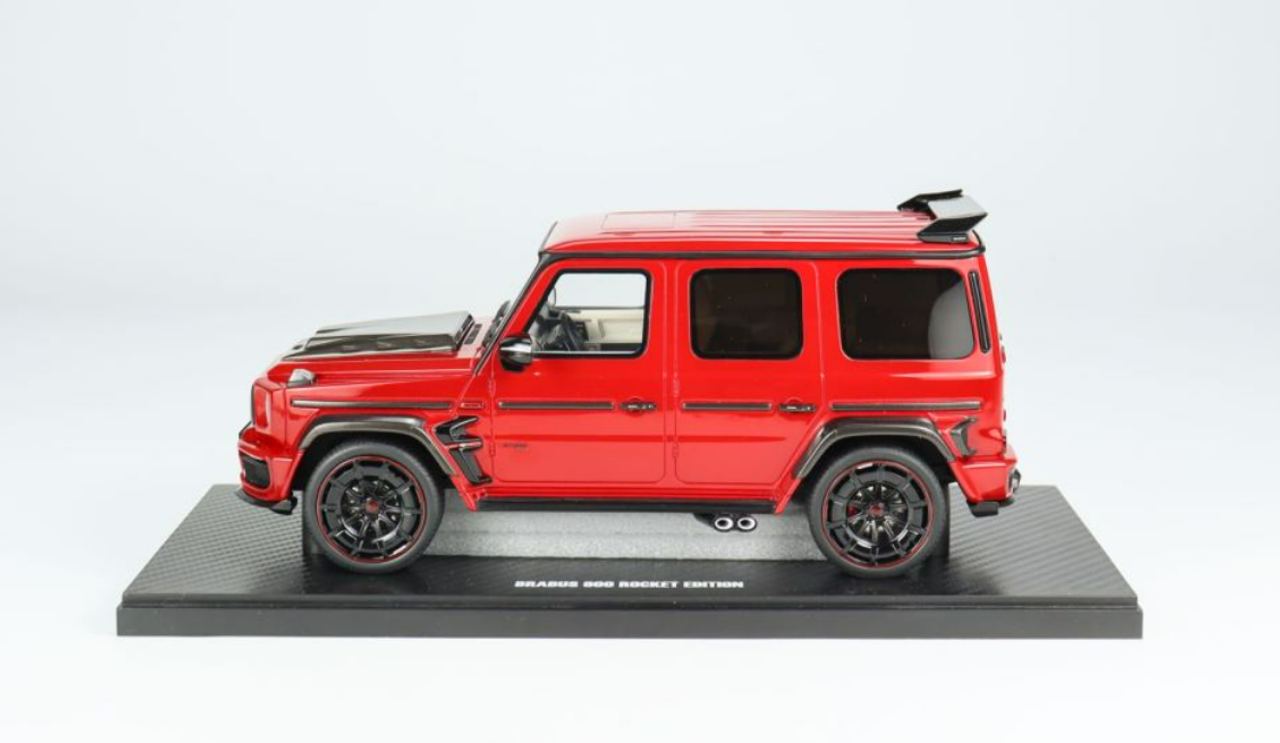 1/18 GT Spirit 2022 Mercedes-Benz G63 AMG Brabus 900 Rocket Edition (Red) Resin Car Model