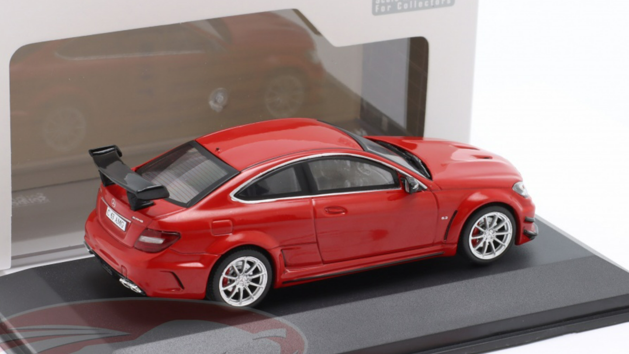 1/43 Solido Mercedes-Benz AMG C63 Coupe Black Series (Red) Diecast Car Model