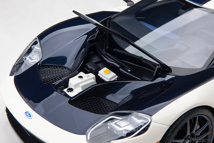 1/18 AUTOart Ford GT Heritage Edition Prototype (Wimbledon White