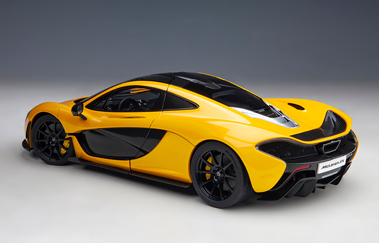 1/18 AUTOart McLaren P1 (Volcano Yellow with Yellow & Black Interior) Car Model