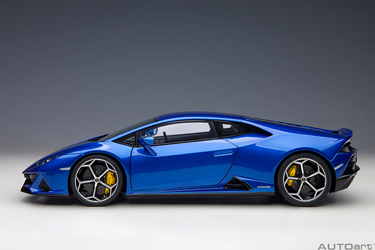 1/18 AUTOart Lamborghini Huracan EVO (Blu Nethuns Blue) Car Model