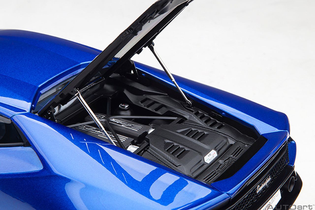 1/18 AUTOart Lamborghini Huracan EVO (Blu Nethuns Blue) Car Model