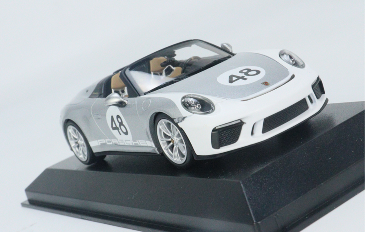 1/43 Minichamps 2019 Porsche 911 Speedster #48 Heritage Package (Silver ...