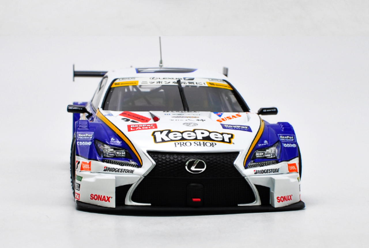 1/18 Dealer Edition Lexus 2016 KeePer TOM'S RC F RCF Super GT500 Diecast Car Model