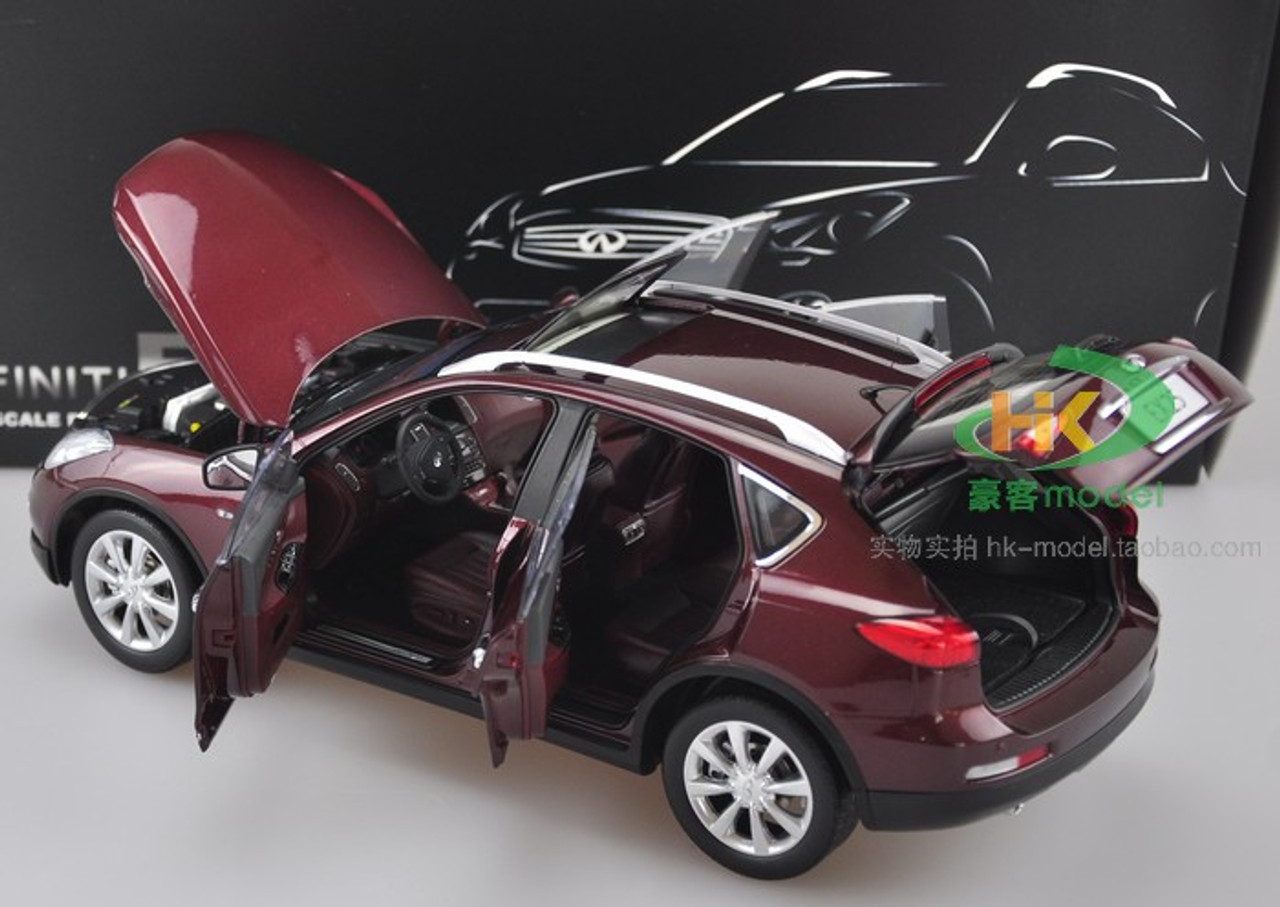 1/18 Dealer Edition Infiniti EX25 QX50 (Red) Diecast Car Model