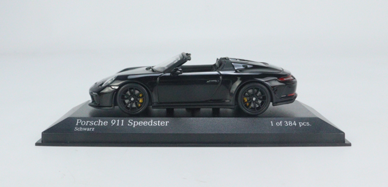 1/43 Minichamps 2019 Porsche 911 (991) Speedster (Black) Car Model