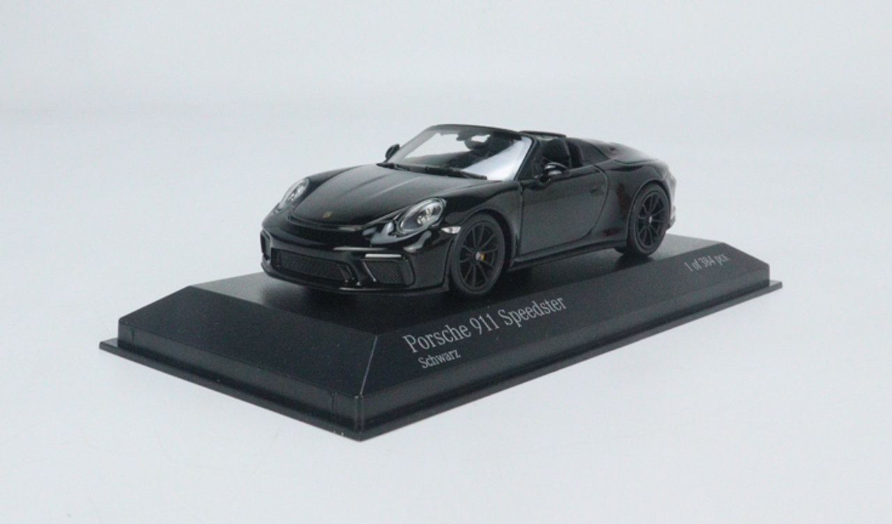 1/43 Minichamps 2019 Porsche 911 (991) Speedster (Black) Car Model ...