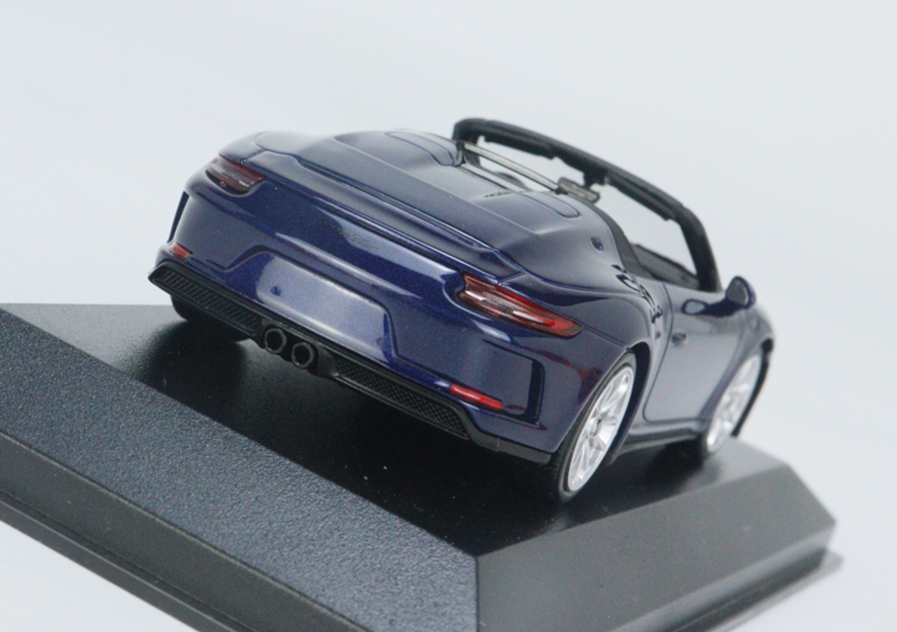 1/43 MINICHAMPS PORSCHE 911 (991) SPEEDSTER - 2019 - BLUE METALLIC Diecast Sealed