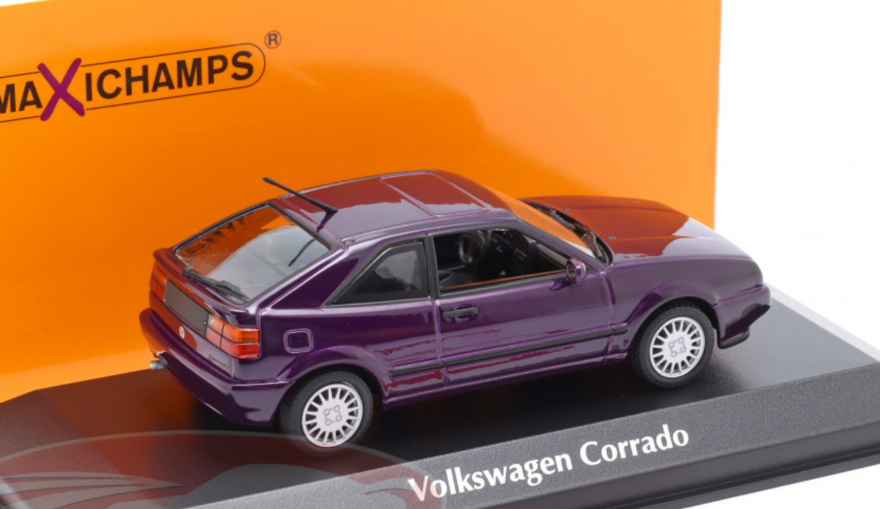 1/43 Minichamps 2990 Volkswagen VW Corrado G60 (Purple Metallic) Car Model