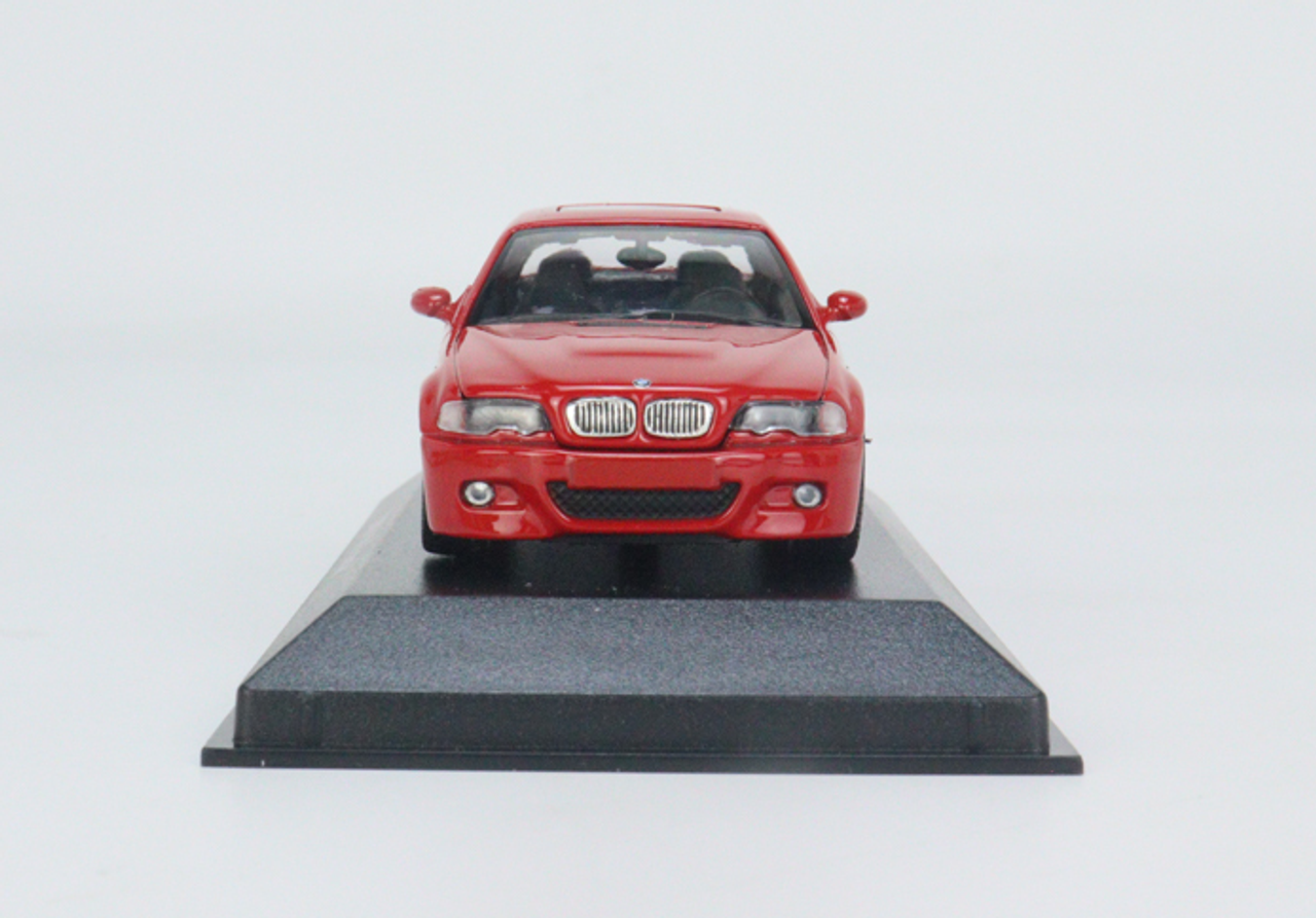 1/43 Minichamps 2001 BMW M3 (E46) Coupe (Red) Car Model - LIVECARMODEL.com