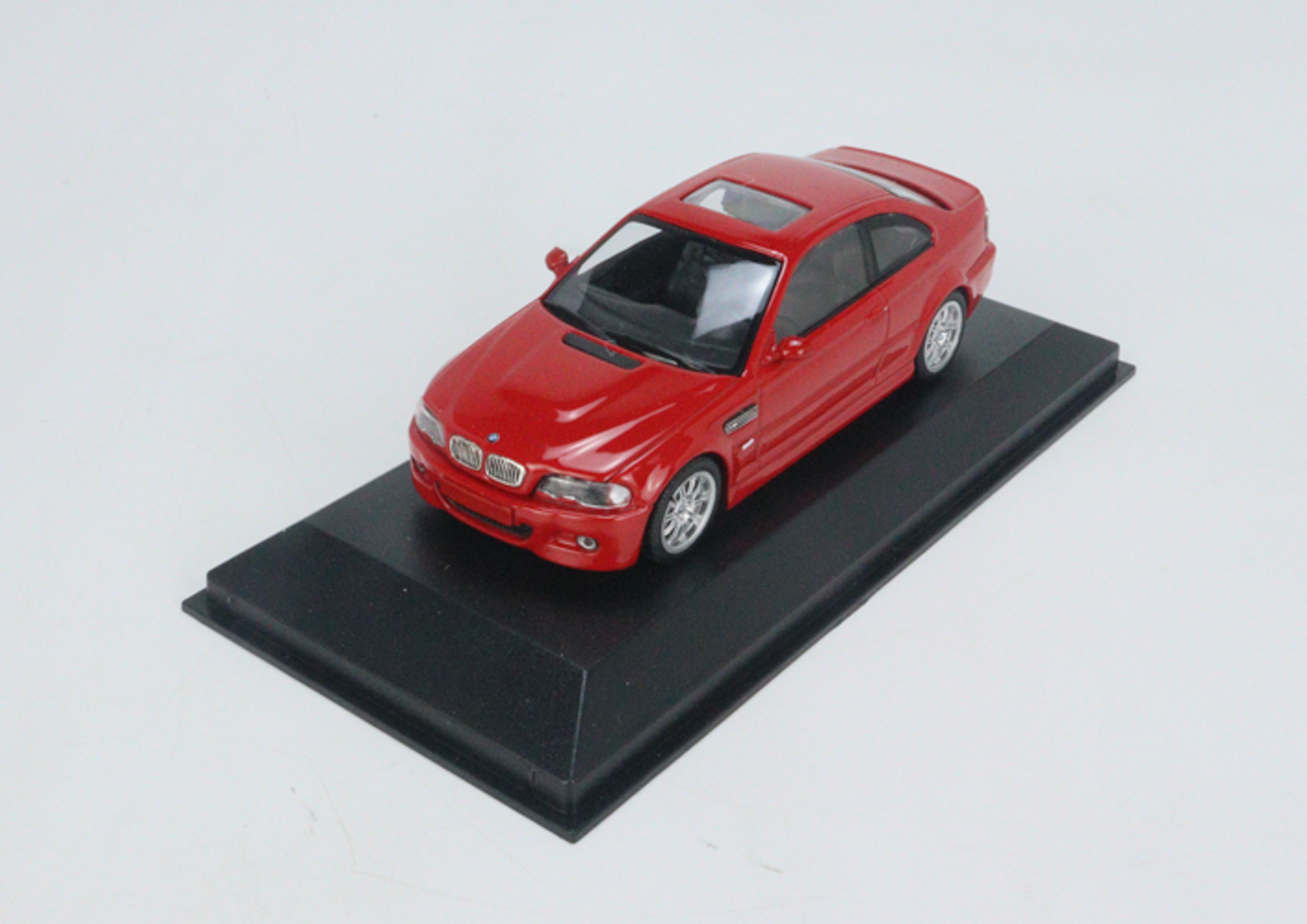 1/43 Minichamps 2001 BMW M3 (E46) Coupe (Red) Car Model 
