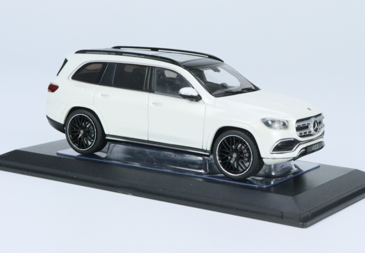 1/43 Solido Mercedes-Benz GLS (X167) (White with AMG Rims) Diecast Car  Model 