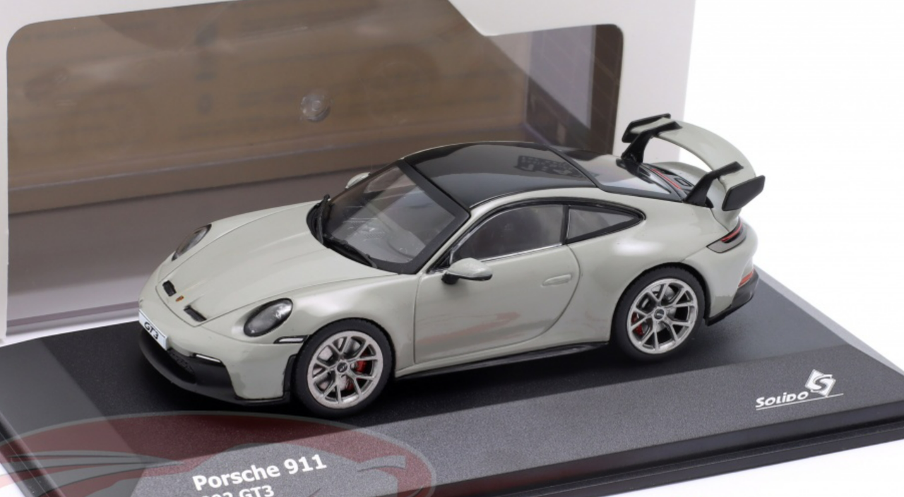 1:18 Norev Porsche 911 (992) GT3 Coupe Kreide 2021 - Limited 504