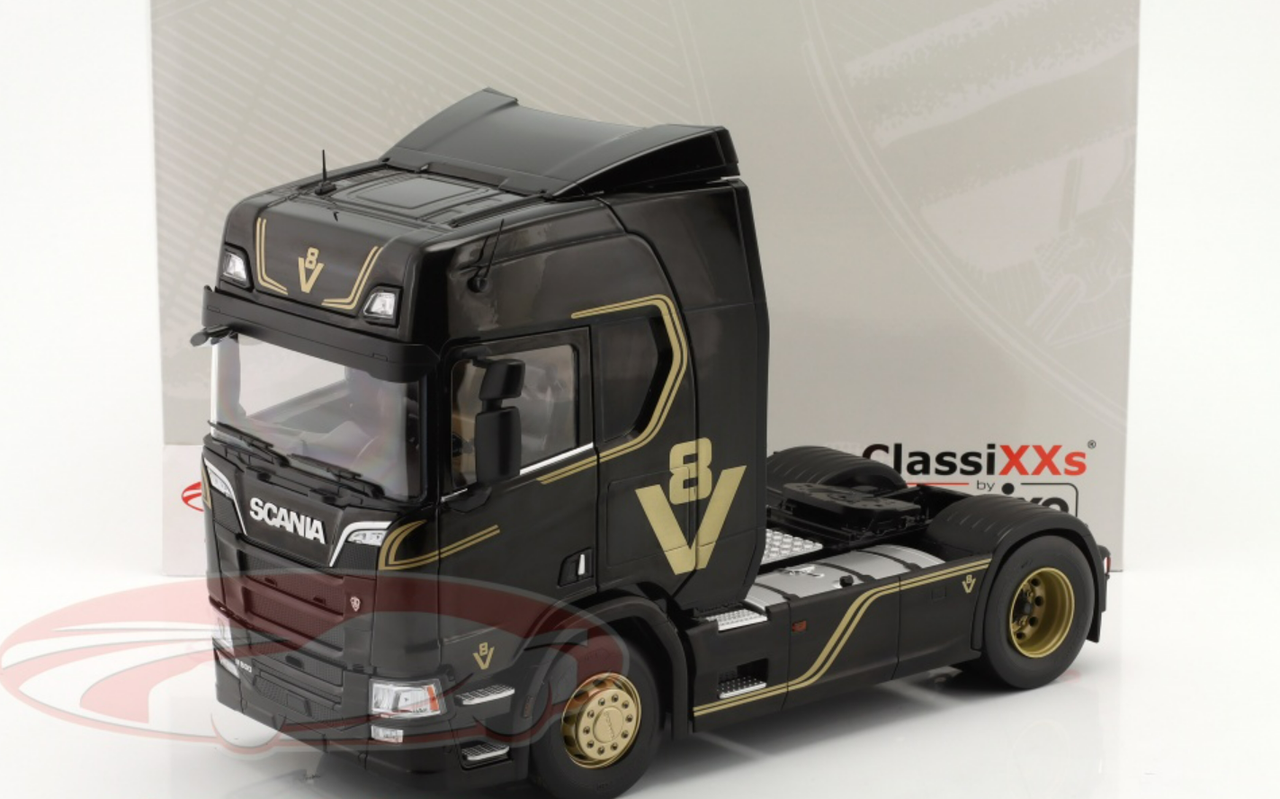 1/18 Premium Classixxs 2019 Scania R series R500 SZM (Black) Car Model