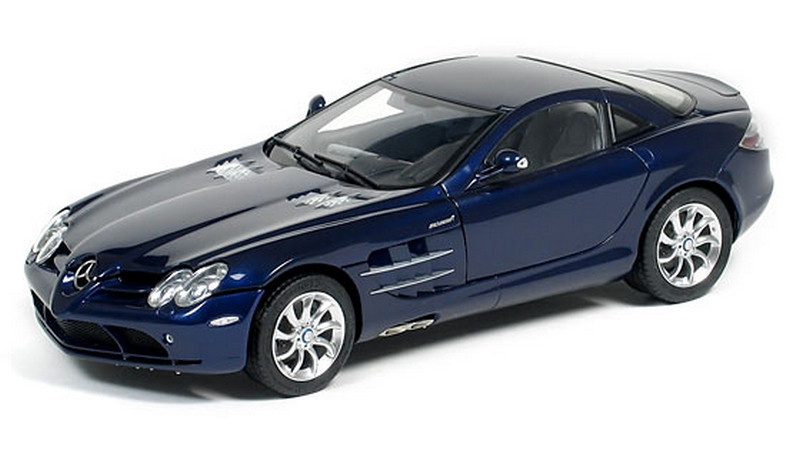 RARE 1/18 CMC Mercedes-Benz Mercedes MB 2003 SLR (Blue) Diecast