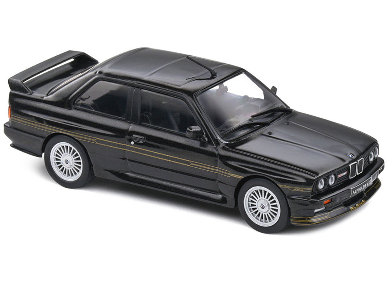 1/43 Solido 1989 BMW Alpina B6 3.5S (E30) (Black) Diecast Car Model