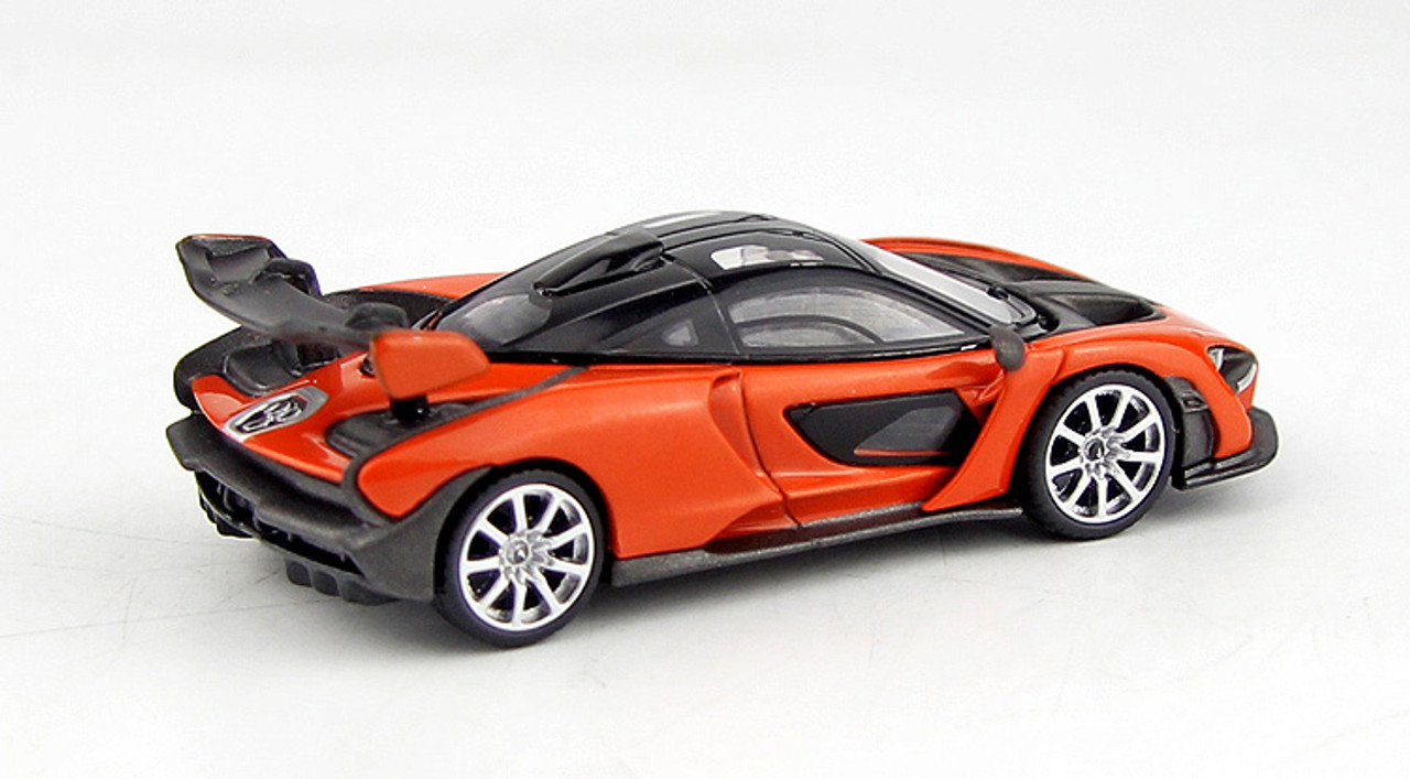 1/64 TSM Mini GT McLaren Senna (Orange) Diecast Car Model