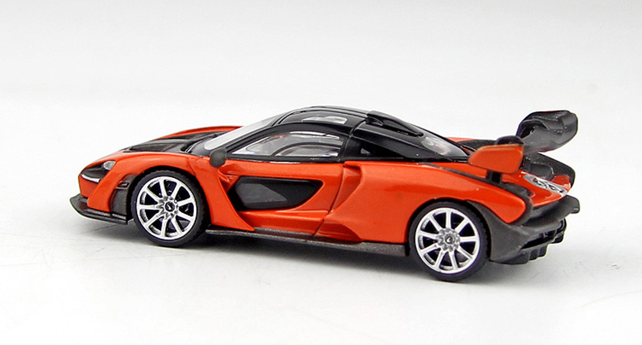 1/64 TSM Mini GT McLaren Senna (Orange) Diecast Car Model