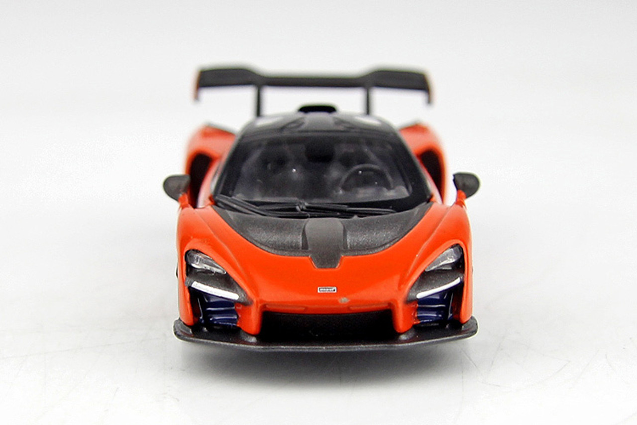 1/64 TSM Mini GT McLaren Senna (Orange) Diecast Car Model