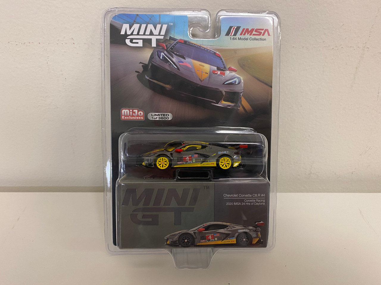 CHASE CAR 1/64 Mini GT Chevrolet Corvette C8.R #4 Marcel Fassler Oliver Gavin Tommy Milner IMSA 24H of Daytona (2020) Limited Edition Diecast Car Model