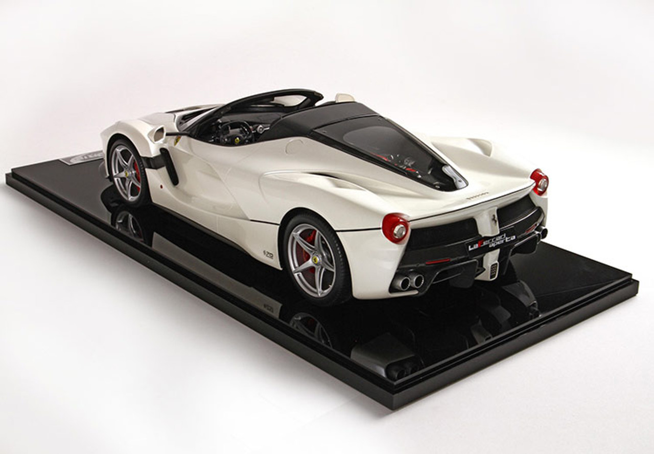 1/12 BBR Ferrari LaFerrari Aperta Bianco Italia Grigio Silverstone