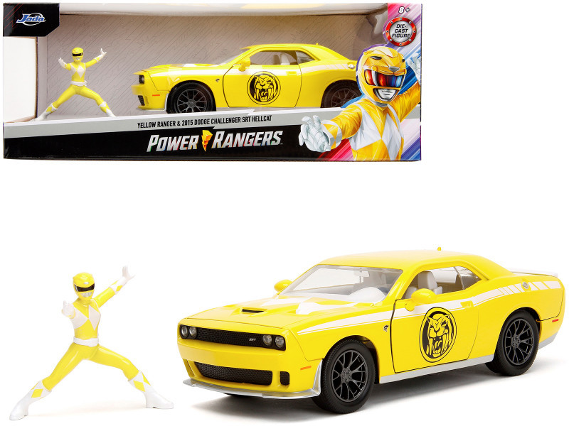 2015 Dodge Challenger SRT Hellcat Yellow with Graphics and Yellow