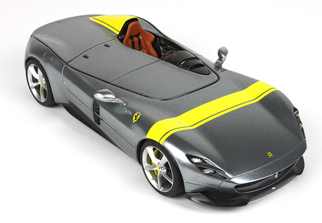 1/18 BBR Ferrari Monza SP1 (Silver) Resin Car Model