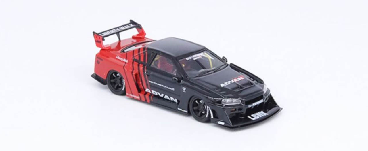 1/64 INNO NISSAN SKYLINE "LBWK" (ER34) SUPER SILHOUETTE  "ADVAN" Resin Car Model