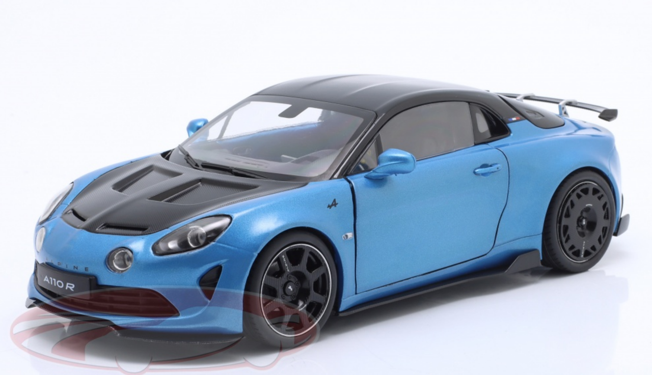 1/18 Solido 1969 Renault Alpine A110 1600S (Blue) Diecast Car Model