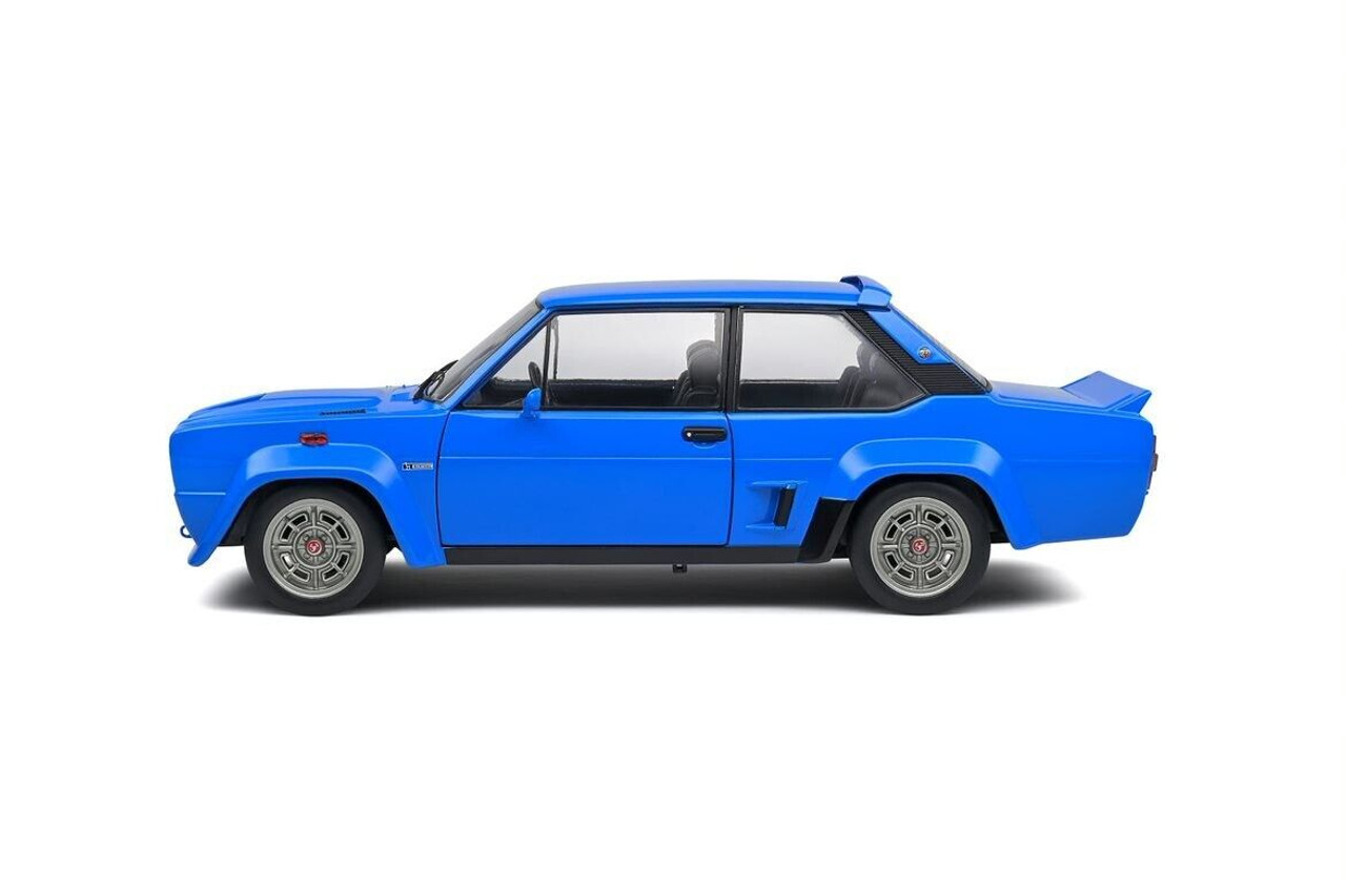 1/18 Solido 1980 Fiat 131 Abarth (Blue) Diecast Car Model