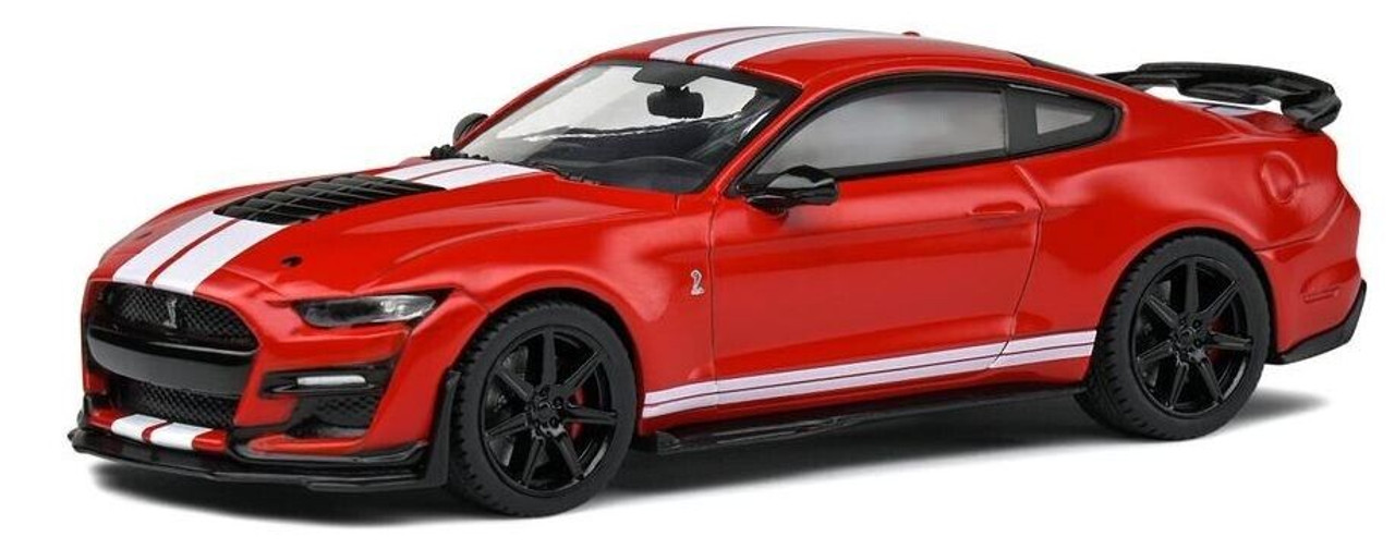 1/43 Solido 2022 Ford Mustang Shelby GT500 Fast Track (Racing Red) Diecast Car Model