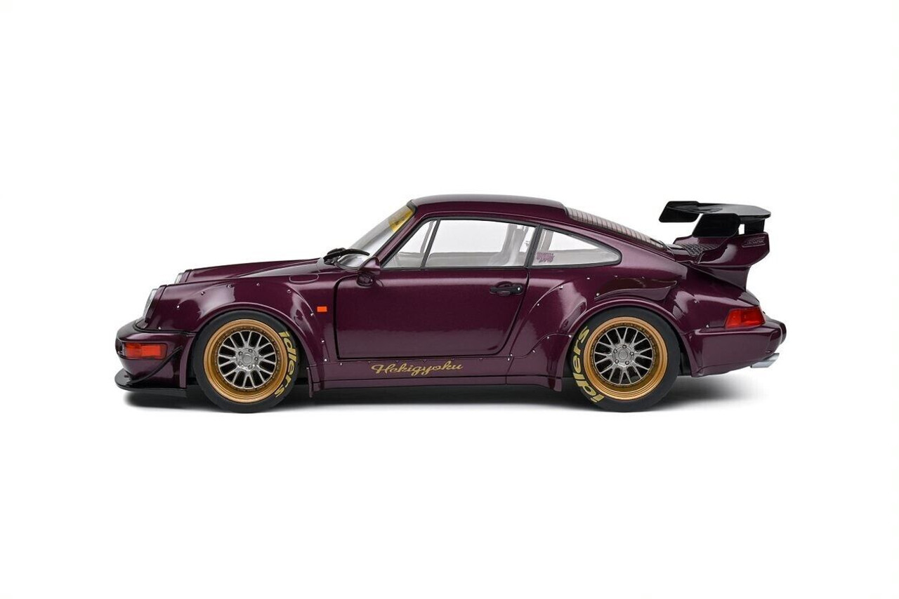 【好評NEW】◎ソリド　1/18　ポルシェ 964 RWB Rauh Welt Hibiki　オレンジM ソリド