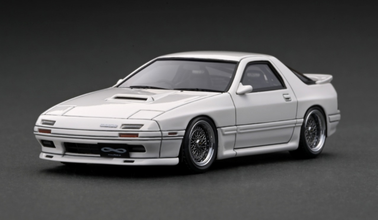 1/43 Ignition Model Mazda Savanna RX-7 Infini (FC3S) White