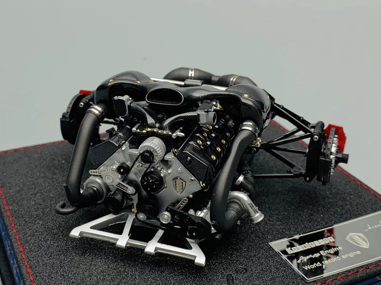 1/18-Frontiart-FA-Koenigsegg-Agera-RS-Engine-Diecast-Model-...