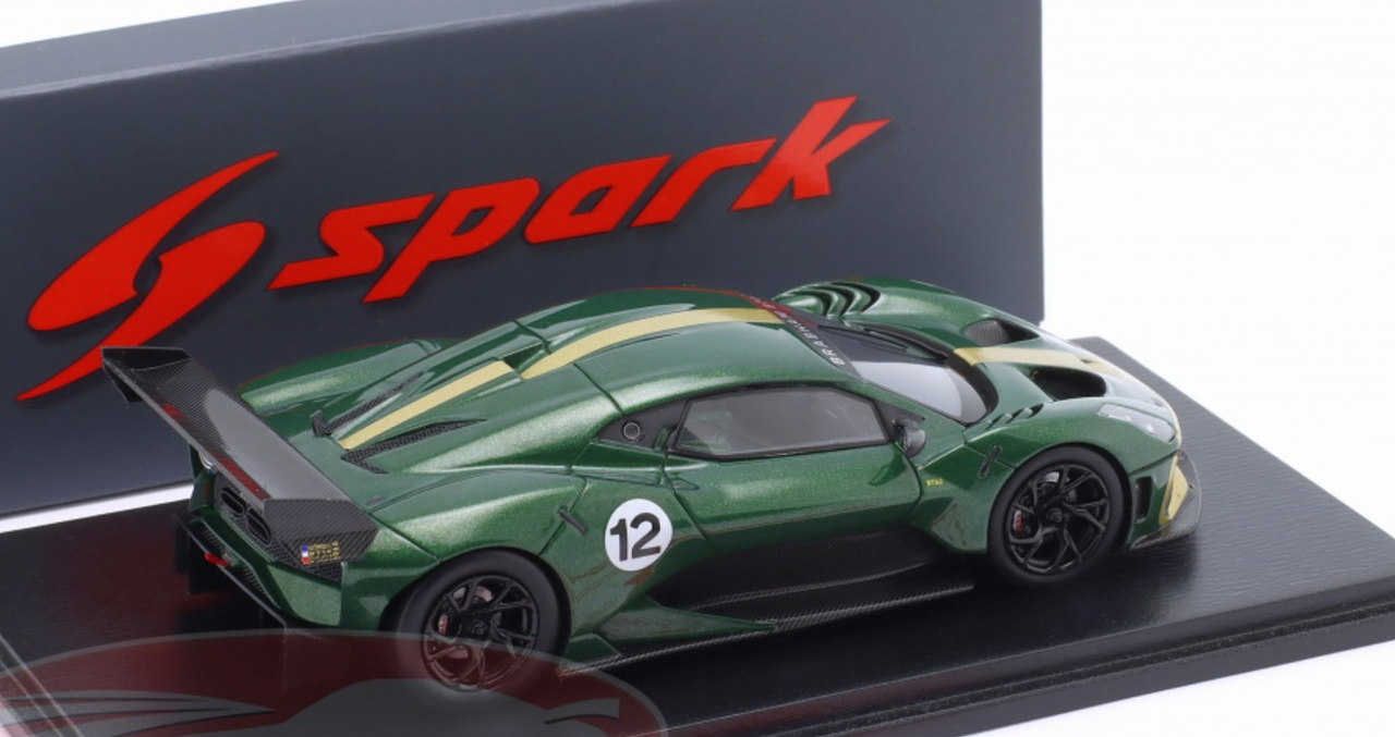 1/43 Spark 2019 Brabham BT 62 Presentation Car Model