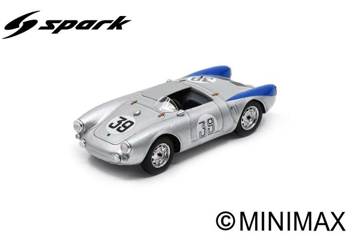 【SPARK】Porsche 550 12h Le Mans 1954 #39 1/43 Spark 1954 Porsche 550 No.39 12th 24H Le Mans J. Claes - P
