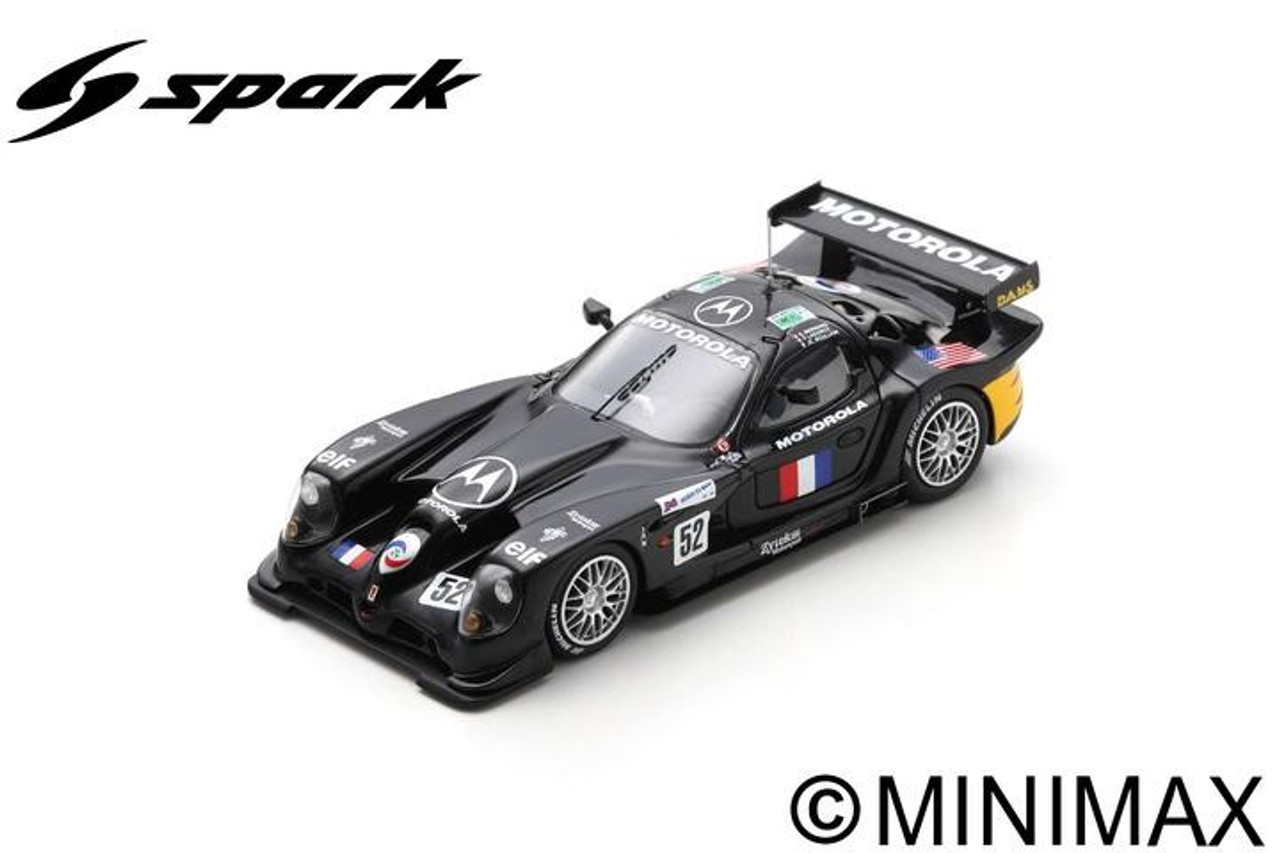 1/43 Spark 1997 Panoz Esperante GTR-1 No.52 Société DAMS 24H Le Mans J-C. Boullion - E. Bernard - F. Lagorce Car Model