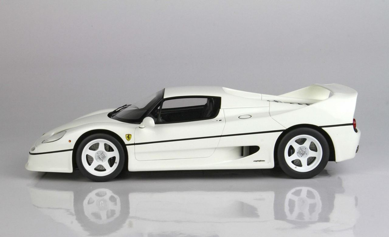 1/18 BBR 1995 Ferrari F50 Coupe (Avus White 100) Resin Car Model Limited 40 Pieces