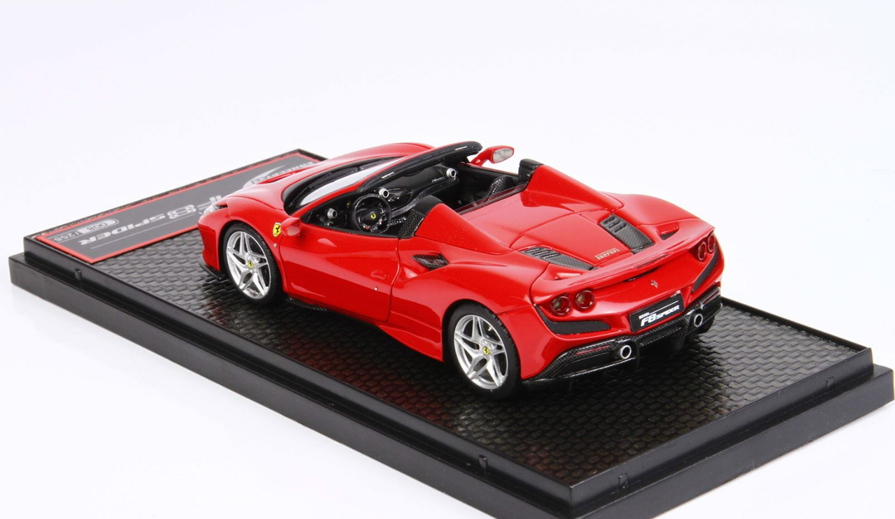 1/43 BBR Ferrari F8 Tribute Spider Rosso Corsa Red Resin Car Model Limited 