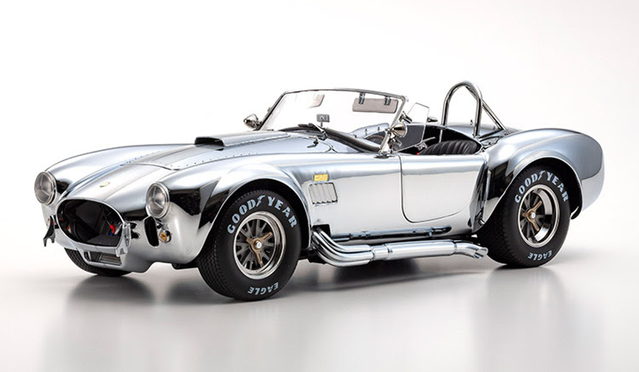 1/12 Kyosho Shelby Cobra 427 S/C (Chrome Silver) Diecast Car Model